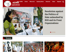 Tablet Screenshot of aidwaonline.org